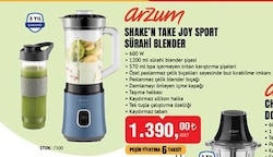 Arzum Shake'n Take Joy Sport Sürahi Blender image