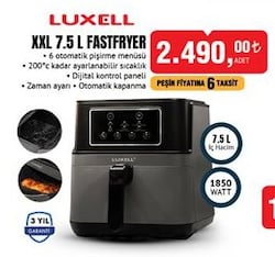 Luxell XXL 7,5 l Fastfryer image