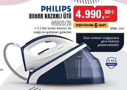 Philips HI5920/20 Buhar Kazanlı Ütü image