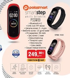 Polosmart PSSW09 Smartstep Akıllı Bileklik image