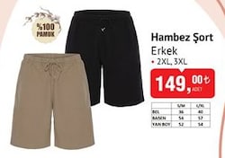 Hambez Şort Erkek image