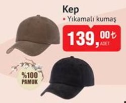 Kep Yıkamalı Kumaş image