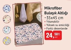 Mikrofiber Bulaşık Altlığı 35x45 cm image