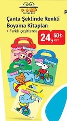 Çanta Şeklinde Renkli Boyama Kitapları image