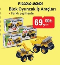 Piccolo Mondi Blok Oyuncak İş Araçları image