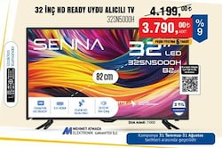 Senna 32SN5000H 32 inç HD Ready Uydu Alıcılı Tv image