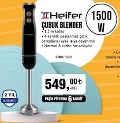 Heifer Çubuk Blender 1500 W image