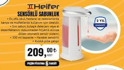 Heifer Sensörlü Sabunluk image