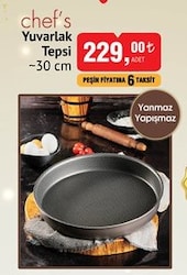 Chef's Yuvarlak Tepsi 30 cm image