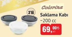 Colarina Saklama Kabı 200 cc image