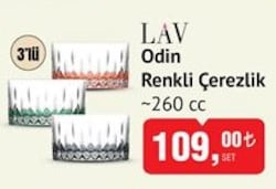Lav Odin Renkli Çerezlik 260 cc 3'lü image