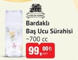 Casilda Home Bardaklı Baş Ucu Sürahisi 700 cc image
