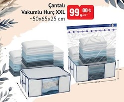 Çantalı Vakumlu Hurç XXL 50x65x25 cm image