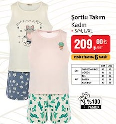 Kadın Şortlu Takım image