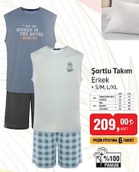 Erkek Şortlu Takım image
