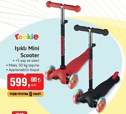 Rookie Işıklı Mini Scooter image
