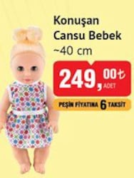 Konuşan Cansu Bebek 40 cm image