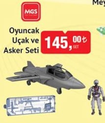 Mgs Oyuncak Uçak ve Asker Seti image