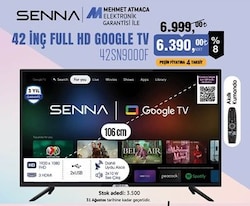 Senna 42 inç 42SN9000F Full HD Google Tv image