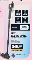 Range Dikey Elektrikli Süpürge 600W image