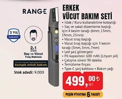 Range 2'si 1 Arada Erkek Vücut Bakım Seti image