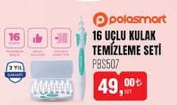 PoloSmart PBS507 16 Uçlu Kulak Temizleme Seti image