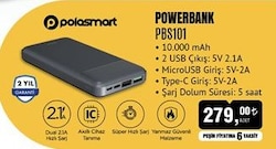 PoloSmart PBS10110.000 mAh Powerbank image