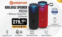 PoloSmart PBS204 Kablosuz Speaker image