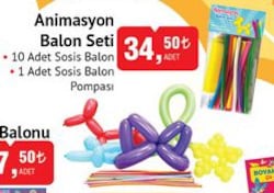 Animasyon Balon Seti image