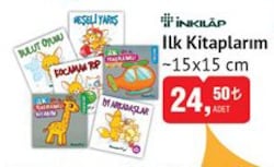 İnkılap İlk Kitaplarım 15x15 cm image