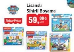 Fisher Price/Paw Patrol Lisanslı Sihirli Boyama image