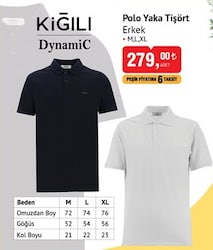 Kiğılı Dynamic Polo Yaka Tişört Erkek image