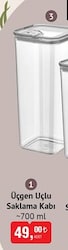 Vip Ahmet Üçgen Uçlu Saklama Kabı 700 ml image