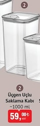 Vip Ahmet Üçgen Uçlu Saklama Kabı 1000 ml image