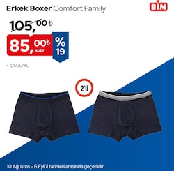 Comfort Family Erkek Boxer 2'li image
