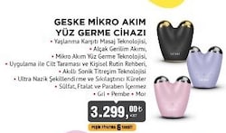 Geske Mikro Akım Yüz Germe Cihazı image