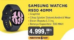 Samsung Watch 6 R930 40MM Graphite image