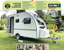 Adle 4 Metre Çekme Karavan image