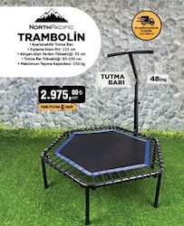 North Pacific Trambolin 48 inç image