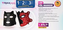 Trax Beauty Led Yüz Maskesi image