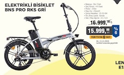 Bim RKS BN5 Pro Elektrikli Bisiklet Gri
