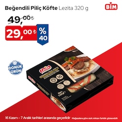 Bim Lezita Beğendili Piliç Köfte 320 g