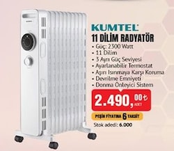 Kumtel 11 Dilim Radyatör image