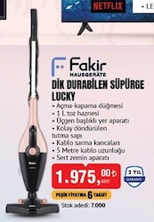 Fakir Dik Durabilen Süpürge Lucky image