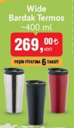 Relax Wide Bardak Termos 400 ml image