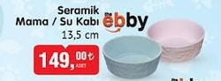 Ebby Seramik Mama/Su Kabı 13,5 cm image