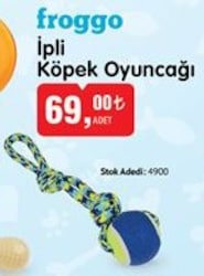 Froggo İpli Köpek Oyuncağı image
