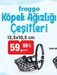 Froggo Köpek Ağızlığı 12,5x10,5 cm image