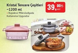 Kristal Tencere Çeşitleri 1200 ml image