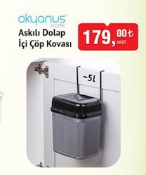 Okyanus Home Askılı Dolap İçi Çöp Kovası image
